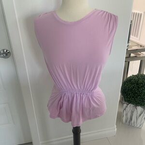 Lavender Sleeveless Women's Top